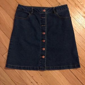 Jean skirt